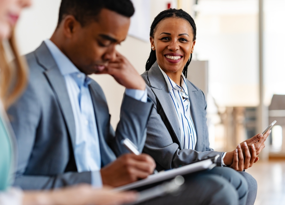 Réunion d'affaires au Gabon